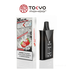 TOKYO MOHOO BOX東京魔盒電子菸煙彈【冰】草莓味｜日系果香層次口感｜10000口長霧化